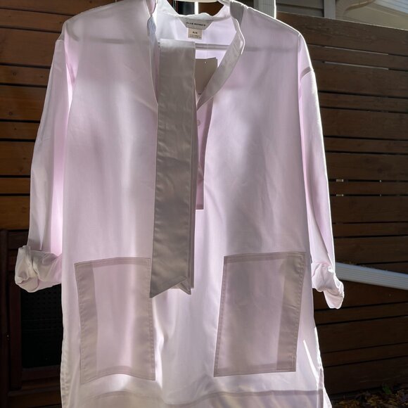 Club Monaco Placket Tunic Shirt (Medium) - BNWT - Picture 4 of 5